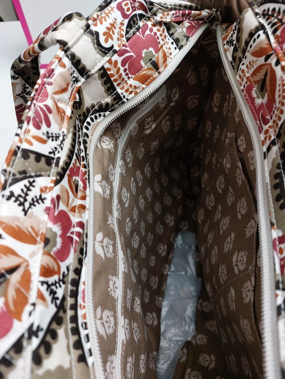 Original Zip Tote Blooming Paisley NWT